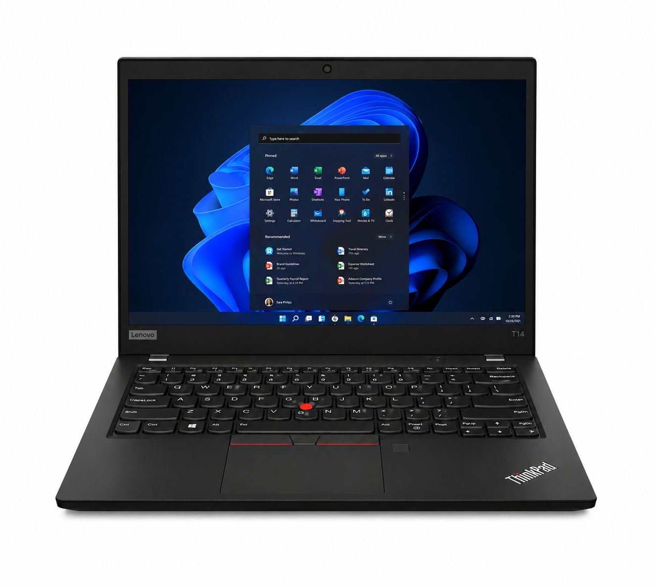 Lenovo ThinkPad Laptop | T14 Gen 1 | Intel i5-10th Gen | 14" HD | Win 11 Pro | Refurbished